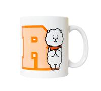 Grupo Erik Ceramic Mug BT21 Merchandise RJ | 11.8 oz - 350 ml Coffee Mug Tea, Cool Mugs and Cups |BT21 Gifts Under 10 Pounds, BT21 Merch, Kawaii Gifts