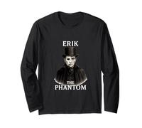 Erik The Phantom of Gothic Shadow Long Sleeve T-Shirt