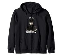 Erik the Phantom of Gothic Shadow Zip Hoodie