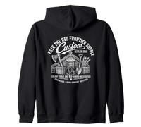 Erik The Red Frontier Supply Custom Settler Gear Zip Hoodie