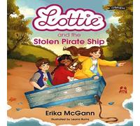 Erika McGann Lottie & the Stolen Pirate Ship Hardback Book in White Erika McGann White