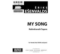 Eriks Esenvalds-My Song-SSAA and Piano VOCAL SCORE