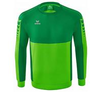 Erima Adult Casual Six Wings Sweatshirt, Green, 3XL