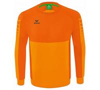 Erima Adult Casual Six Wings Sweatshirt, New Orange, M