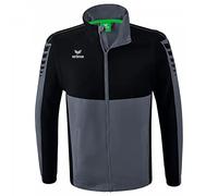 Erima Adult Six Wings Jacket with Detachable Sleeves, Slate Grey, XL
