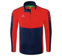 Erima Six Wings Training Half Zip Sweatshirt Red 3XL Men
