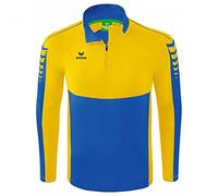 Erima Adult Six Wings Training Top, New Royal/Yellow, L