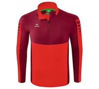 Erima Adult Six Wings Training Top, Red/Bordeaux, XXL