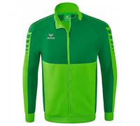 Erima Adult Six Wings Worker Jacket, Green, M