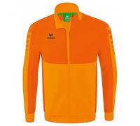 Erima Adult Six Wings Worker Jacket, New Orange, M