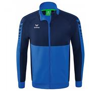 Erima Adult Six Wings Worker Jacket, New Royal/New Navy, M
