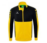 Erima Six Wings Worker Full Zip Sweatshirt Yellow XL Men