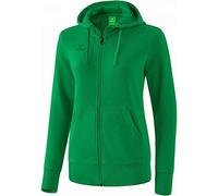 Erima Hooded Sweat Jacket - Emerald, 40