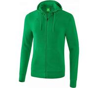 Erima Hooded Sweat Jacket - Emerald, M