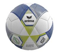 Erima Hybrid Training 2.0 soccer ball (7192601), metallic blue/silver/lime, 5