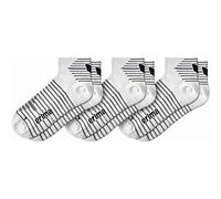 Erima Kids 3-Pack Short Socks Sports Socks - White, 31-34
