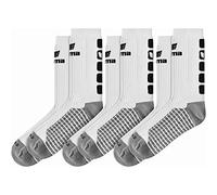 Erima Kids CLASSIC 5-C Socks - White/Black, Size: 35-38