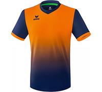 Erima Kids Glasgow 2.0 Leeds Jersey - New Navy/Fluo Orange/Fluo Orange, Size 140/2X-Small/X-Small