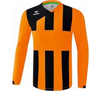 Erima Kids Siena 3.0 Long Sleeve Jersey - Orange/Black, Size 164/X-Small/Small