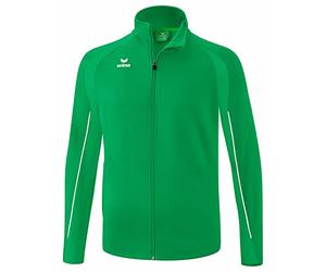 Erima Liga Star Polyester Training Jacket, Emerald/White, 3XL