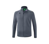 Erima Liga Star Polyester Training Jacket, Slate Grey/Black, S