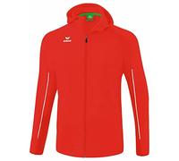 Erima Liga Star Training Jacket with Hood, Red/White, XL