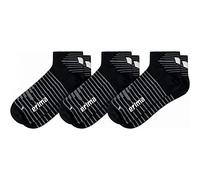 Erima Men 3-Pack Short Socks Sports Socks - Black, 43-46