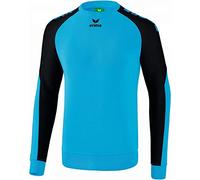 Erima Men Essential 5-C Sweat Shirt - Curacao/Black, Medium
