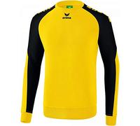 Erima Men Essential 5-C Sweat Shirt - Yellow/Black, Medium