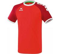 Erima Men Zenari 3.0 Jersey Shirt - Red/Ruby Red/White, Large