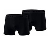 Erima Men's 2-Pack Basic Boxer Shorts, black, L