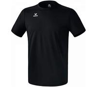 Erima Men's Casual Basics Functional Teamsports T shirt, Black, L UK