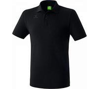 Erima Men's Casual Basics Teamsports Polo Shirt - Black, Small