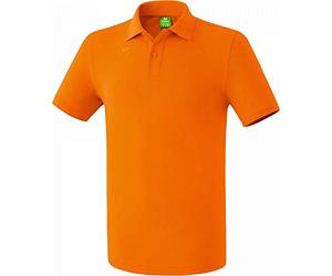 Erima Men's Casual Basics Teamsports Polo Shirt - Orange, Large