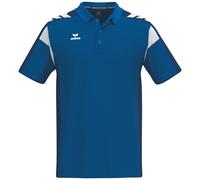 Erima Men's Celebrate 125 Functional Polo Shirt (1112502), New Royal/New Navy, S