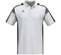 Erima Men's Celebrate 125 Functional Polo Shirt (Pack of 1) White/Black