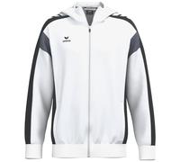 Erima Men's Celebrate 125 Training Jacket With hood (1032533), white/black, XL
