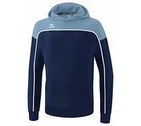 Erima Men's „CHANGE hooded sweatshirt, new navy/faded denim/white, L