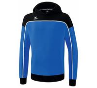 Erima Men's „CHANGE hooded sweatshirt, new royal/black/white, L