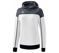 Erima Men's „CHANGE hooded sweatshirt, white/slate grey/black, XXL