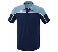 Erima Men's „Change Polo Shirt, New Navy/Faded Denim/White, S