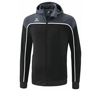 Erima Men's Change Training Jacket with Hood, Black Grey/Slate Grey/White, XXL