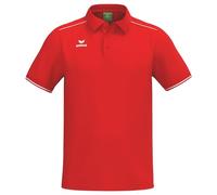 Erima Men's CMPT Pique Polo Shirt (2112510), Red/White, XL