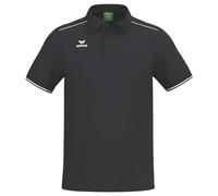 Erima Men's CMPT Pique Polo Shirt (2112511), Black/White, XL