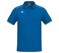 Erima Men's CMPT Pique Polo Shirt (2112513), New Royal/White, L