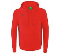 Erima Men's Essential Team Basic Hoody, Red, XXL