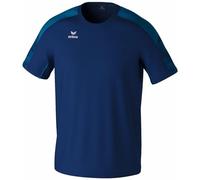 Erima Men's Evo Star Lightweight T-Shirt, New Navy/Mykonos Blue, XL