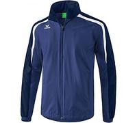 Erima Men's Liga Line 2.0 All-weather Jacket - New Navy/Dark Navy/White, Large