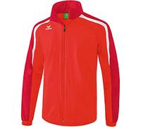 Erima Men's Liga Line 2.0 All-weather Jacket - Red/Tango Red/White, 3X-Large