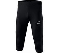 Erima Men's Performance Cropped Running Pants - Black, Size XL
